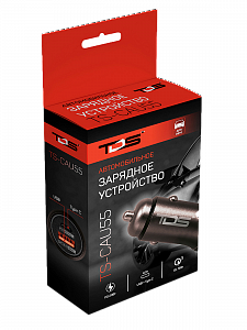 Зарядка в прикуриватель PD/QC 3.0 TDS TS-CAU55